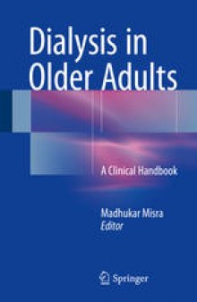 Dialysis in Older Adults: A Clinical Handbook