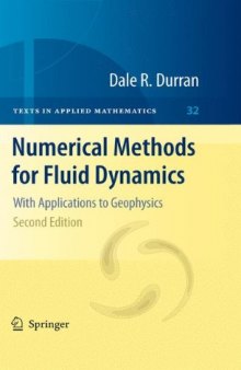 Numerical methods for fluid dynamics: With applications to geophysics