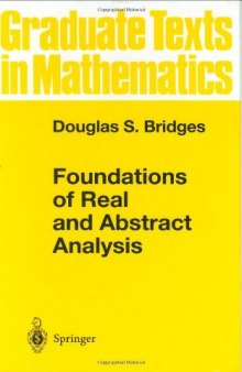 Foundations Of Real And Abstract Analysis