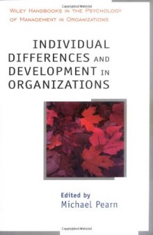 Individual Differences and Development in Organisations