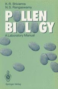 Pollen Biology: A Laboratory Manual