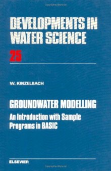 Groundwater modelling: an introduction with sample programs in BASIC  