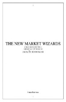 The New Market Wizards