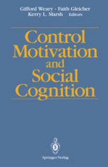 Control Motivation and Social Cognition