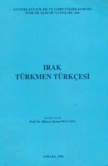 Irak Turkmen Turkcesi  