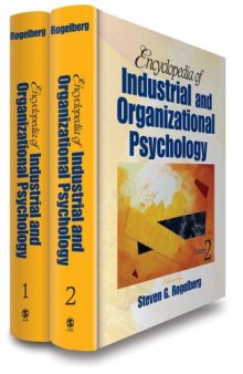 Encyclopedia of Industrial and Organizational Psychology (2 volume set)