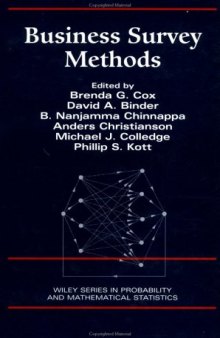 Business Survey Methods (Wiley Series in Probability and Statistics)  