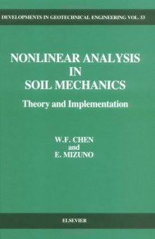 Nonlinear Analysis in Soil Mechanics: Theory and Implementation