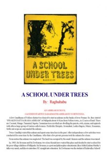 A School Under Trees