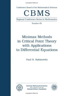 Minimax methods in critical point theory with applications to differential equations