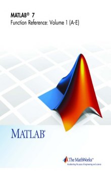 MATLAB V7 Function Reference