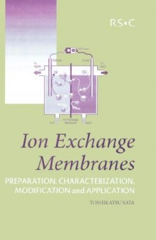 Ion exchange membranes: preparation, characterization, modification and application