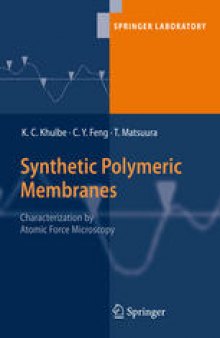 Synthetic Polymeric Membranes: Characterization by Atomic Force Microscopy