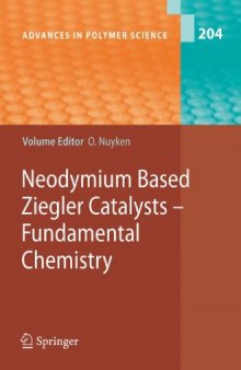 Neodymium Based Ziegler Catalysts – Fundamental Chemistry