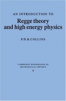 An Introduction to Regge Theory and High Energy Physics