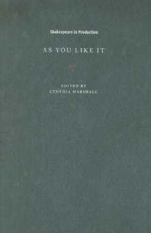 As You Like It (Shakespeare in Production)