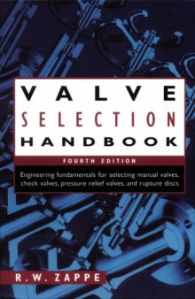 Valve selection handbook