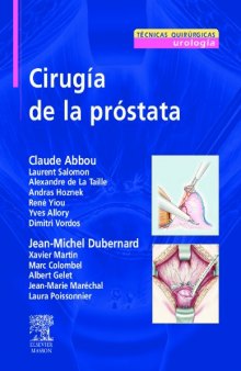 Cirugía de la próstata. Técnicas Quirúrgicas