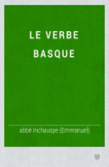 Le verbe basque