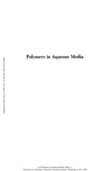 Polymers in Aqueous Media