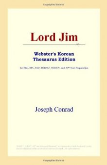 Lord Jim (Webster's Korean Thesaurus Edition)