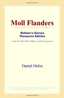 Moll Flanders (Webster's Korean Thesaurus Edition)