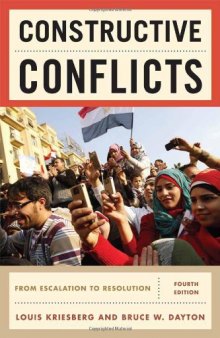 Constructive Conflicts: From Escalation to Resolution