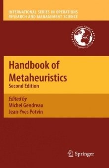 Handbook of metaheuristics