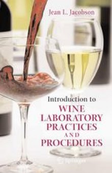 Introduction to Wine Laboratory Practices and Procedures