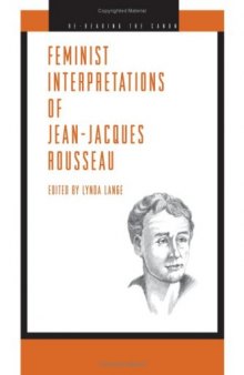 Feminist Interpretations of Jean-Jacques Rousseau