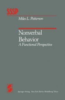 Nonverbal Behavior: A Functional Perspective