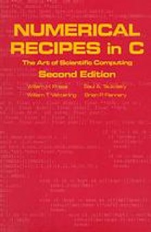 Numerical recipes example book (C)