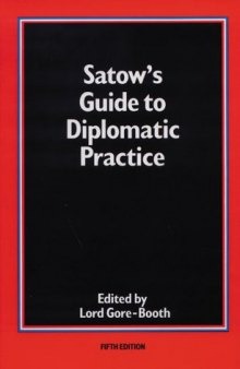 Satow's Guide to diplomatic practice