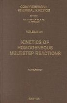 Kinetics of Homogeneous Multistep Reactions