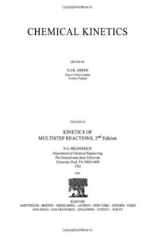 Kinetics of Multistep Reactions, 2 Edition