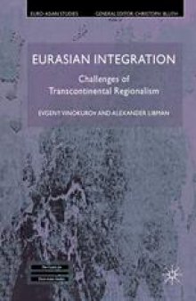 Eurasian Integration: Challenges of Transcontinental Regionalism