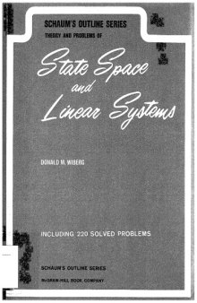 Schaum's Outline of Theory and Problems of State Space and Linear Systems