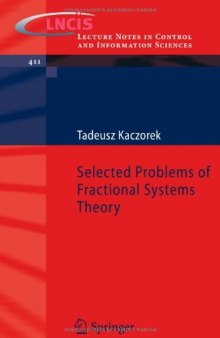 Selected Problems of Fractional Systems Theory 