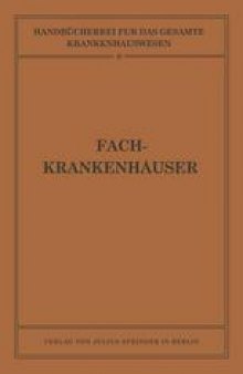 Fachkrankenhäuser