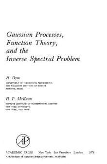 Gaussian Processes, Function Theory, and the Inverse Spectral Problem