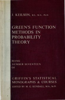 Green's function methods in probability theory
