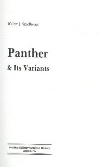 Panther & Its Variants: 