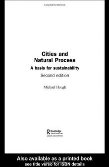 Cities and Natural Process: A Basis for Sustainability