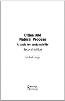 Cities and natural process: a basis for sustainability  