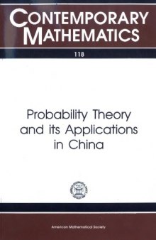 Probability Theory and Its Applications in China