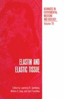 Elastin and Elastic Tissue