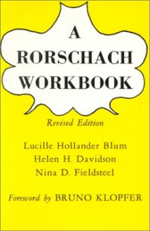 A Rorschach Workbook