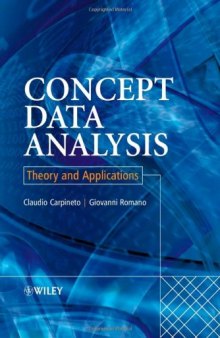 Concept Data Analysis : Theory and Applications