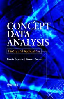 Concept Data Analysis.Theory and Applications