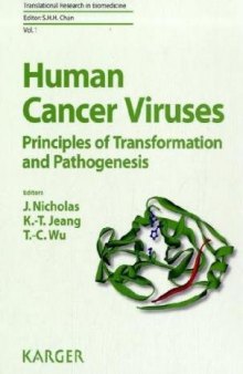 Human Cancer Viruses: Principles of Transformation and Pathogenesis (Translational Research in Biomedicine)